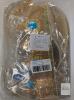 Blonde Princess Costume Wig Set with Gold Crown, Long Hair, Child Size, New in Package