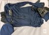 XXL Women&rsquo;s Police Officer Costume Set &ndash; Navy Blue Jumpsuit, Badge Hat, Belt, QN-240061-BK-L