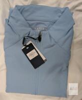 Maelregen MGJK018 Men's 3XL Light Blue Performance Softshell Jacket with Thermal Lining