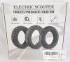 Felistory 10x2.125 Solid Tire, Black, Fits Xiaomi & Ninebot Electric Scooters, DIY Install