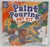 Paint Pouring Art Kit &ndash; Purple Ladybug Jungle Galaxy, Makes 3 Masterpieces, 7 Paint Colors, Sealed