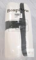 BESPILLOW Standard Size Polyester Pillow, Medium Firmness, Hypoallergenic, Machine Washable