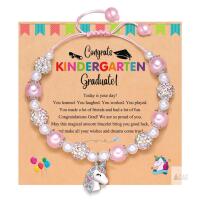 New Graduation Bracelet Preschool Kindergarten Graduation Gifts (unicorn