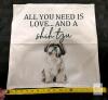 Shih Tzu Decorative Pillow Covers, 18x18 in, Set of 2, Polyester, Inspirational Quotes - 2