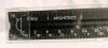Intoy Triangular Architect Scale Ruler, Aluminum, 12-Inch, Multi-Scale, Black with Sleeve