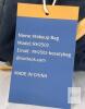 Navy/Yellow DETOLA Makeup Bag RH2502 &ndash; Soft Padded Travel Cosmetic Case with Handle, Zipper Closure - 3