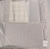 dakewang Square Outlet Covers, 2-Pack, Frosted Plastic, 4.5" x 4.5" - 2