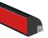 New Flexible Quarter Round Molding, 158" (4m) ,Flexible Molding Trim Self Adhesive,Peel and Stick Trim for Wall Edge Corner,Cabinet Edge,Countertops - Black - 2