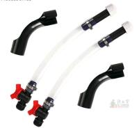 New - Fuel Jug Hose Kit with 2 Hose Benders, 2 Fuel Hoses with Valve, Compatible with VP Racing Fuel Jug,5.5 and 10 Gallon Fuel Cans,Diesel Fuel Can,Dirt Bike,Motorcycle