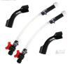 New - Fuel Jug Hose Kit with 2 Hose Benders, 2 Fuel Hoses with Valve, Compatible with VP Racing Fuel Jug,5.5 and 10 Gallon Fuel Cans,Diesel Fuel Can,Dirt Bike,Motorcycle