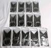 13-Piece Circular Knitting Needle Set, Stainless Steel, Sizes 2.5&ndash;10.0mm, Flexible Cables