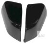 New - Aramox 2PCS Door Exterior Side Mirror Housing LR019962 Glossy Black . Compatible w/Land Rover Sport 4 2010‑2013