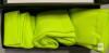 6 Pack Youth Neon Green Over-the-Calf Athletic Socks, Size Small - 2