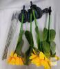 New Suncalla 26" Large Outdoor Sunflower Skull Solar Lights Skeleton Stake Lights for Garden Yard Patio Lawn . - 2