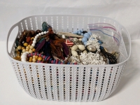 Big Basket FULL of Unsorted Jewelry.