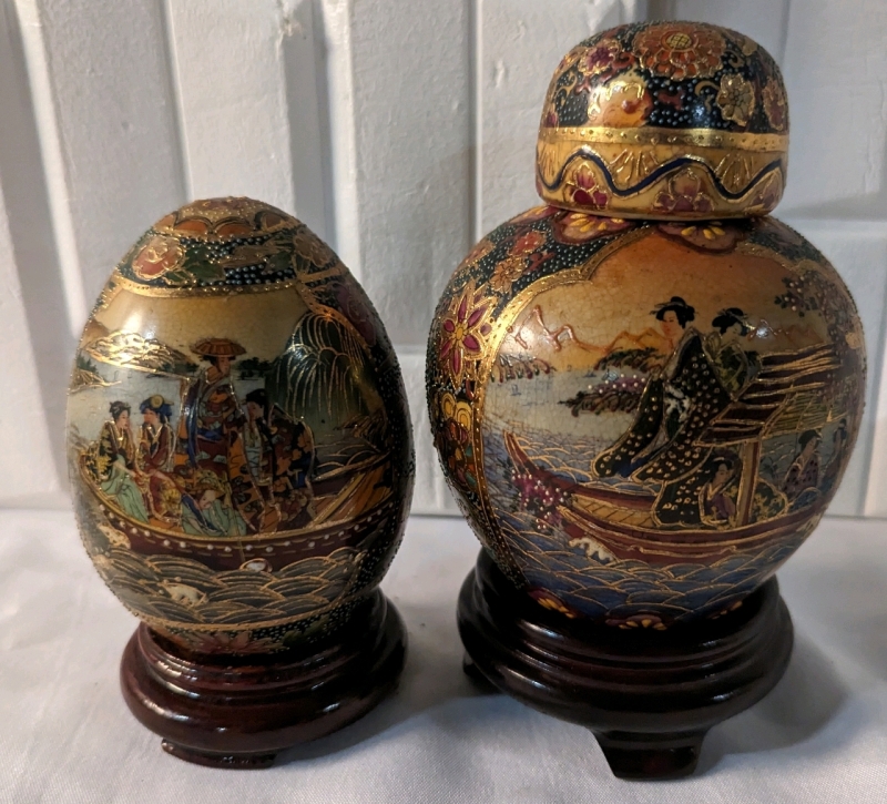 Satsuma Style Pottery.