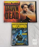 3 DVD Movies . Dawn of the Dead (remake) , Watchmen & Shawshank Redemption