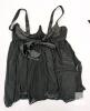 New Black Mesh Babydoll Lingerie Set, Size Large, Includes 2 G-String Panties - 2