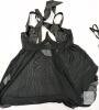 New Black Mesh Babydoll Lingerie Set, Size Large, Includes 2 G-String Panties - 3