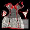 New Size MED Women's 3-Piece Naughty Nurse Fishnet Mesh Sexytimes Outfit