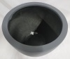 New 16" Diameter Lightweight Medium Fiberglass Bowl Planter , Grey - 3