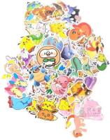 200 New Pokemon-Themed Stickers Up To 2.5" Long, For Pokemon Fans