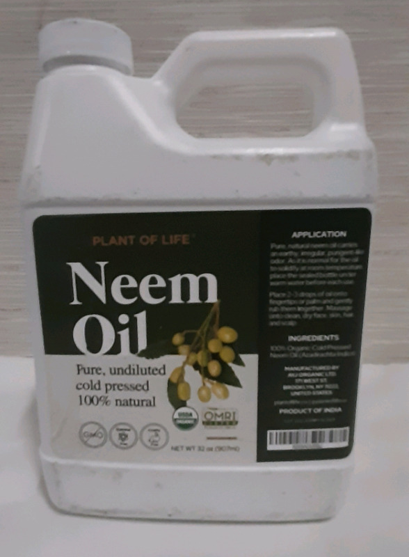New,Organic Neem Oil 32oz