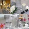 20 New Yards Diamond Sparkling Rhinestone Mesh Ribbon Roll for Arts & Crafts, Event Decorations, Wedding Cake, Birthdays, Baby Shower (Rose, 6cm(12 Rows) X10YD) - 2 Packs, 10 Yards Each - 3