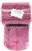 20 New Yards Diamond Sparkling Rhinestone Mesh Ribbon Roll for Arts & Crafts, Event Decorations, Wedding Cake, Birthdays, Baby Shower (Rose, 6cm(12 Rows) X10YD) - 2 Packs, 10 Yards Each - 4