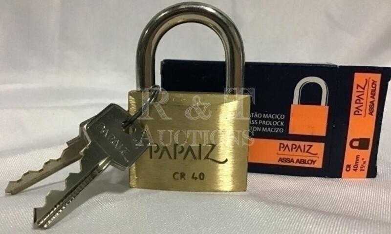 New Papaiz Pad Lock With Two Keys 2 7/16&rsquo;&rsquo; Tall