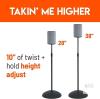 New ECHOGEAR Adjustable Height Speaker Stand For The Amazon Echo (3rd Gen) + Echo Plus (2nd Gen), Model EGMA-EPS1-B2, - 2