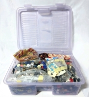 Large Case FULL of Vintage Sewing Notions, Bits & Bobs.