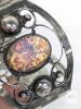 Gorgeous Stamped 925 Mexican Sterling Silver Artificial Resin Opal Bracelet, 1.25" Wide &times; 7.25" Long, 43.5g - 4