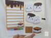 New 6pc Sassyglossy Cute Marshmallow Adhesive Notes & Lists With Matching Pens - 3