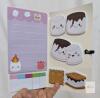 New 6pc Sassyglossy Cute Marshmallow Adhesive Notes & Lists With Matching Pens - 4