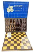 Complete Vintage Staunton / Arrco GALLANT KNIGHT Chessmen of Champions Chess Set