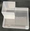 New Basysnck Coffee Bar Station Organizer for Countertop, Acrylic Coffee Bar Accessories and Organizer with Divider for Kcup Pod Condiment Syrups Cups and Lids Holder - 4