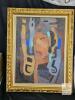1982 ORIGINAL Artist Albert Coste (1896-1985) " Evocation" - Oil Painting on Canvas, Signed by Artist. With COA by Global Fine Art Measures in Frame 28.5" &times; 36" (540mm &times; 730mm) Registration: AC 125265 - 2