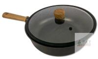 12" Non-Stick Frying Pan with Glass Lid, Induction Compatible, Oven Safe to 500&deg;F