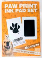 New Perzumi No-Mess Paw Print Ink Pad Set For Cats & Dogs, Ink Pad 3" &times; 4.5"