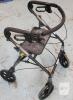 Mobility Rollator Ealker /Seat, Brakes and lightweight aluminum frame - 3