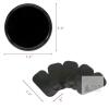 New 10pack Removable Silicone Sticky Anti-Slip Gel Pads Magic Gel Mat Stick to Car Dashboard Glass Mirrors Metal Tile Wall Kitchen Cell Phone Stand Recipe Holder Non-Slip Rug Pet Bowl Mat Pad - 2