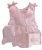 New Size 12-18 Months Cutey N Coolty Twinkle Tulle Romper (Antique Pink Pearl) 100% Cotton , H10387 , Lightweight Cool Summer Finery