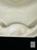 Kaiser Romantica 18" Porcelain Platter & Himark Harvest Weave 12.5" Divided Snack Tray - 4
