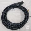 50 ft High-Pressure Washer Hose, 5800 PSI, 60&deg;C Max, Quick-Connect Fittings, Black