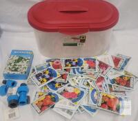 Large Lot of American Seed Flower Variety Packets 2024 Expiry + Sterilite Bin & Hose Valves