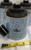 TIKI Refillable Tabletop Torches, 4.25" Diameter x 4" Height, 6 oz Capacity, Fiberglass Wick - 3