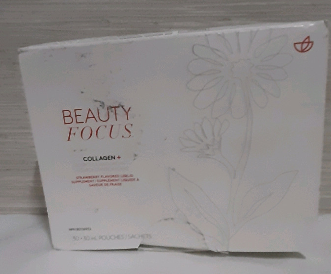 New, Beauty Focus Collagen + Supplements Strawberry Flavoured.