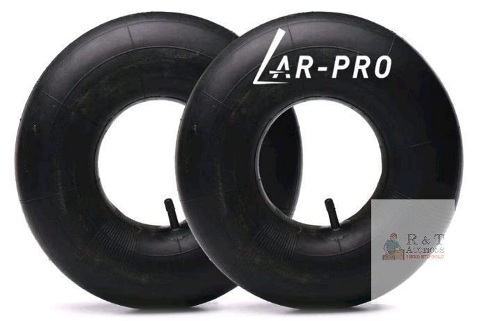 New 2-Pack AR-PRO 15x6.00-6" Inner Tubes with TR-13 Straight Valve Stem - Replacement Lawn Mower Tire Tubes with TR13 Straight Valve Stem - Suitable for Yard Tractors, Wheelbarrows, ATVs