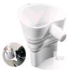 New Flour Funnel for Kitchen Aid Mixer, Kitchen Funnel for KSM150 5-Quart Tilt-Head Mixers，Flour & Egg Liquid are Easy to Pour，Dishwasher Safe(White)